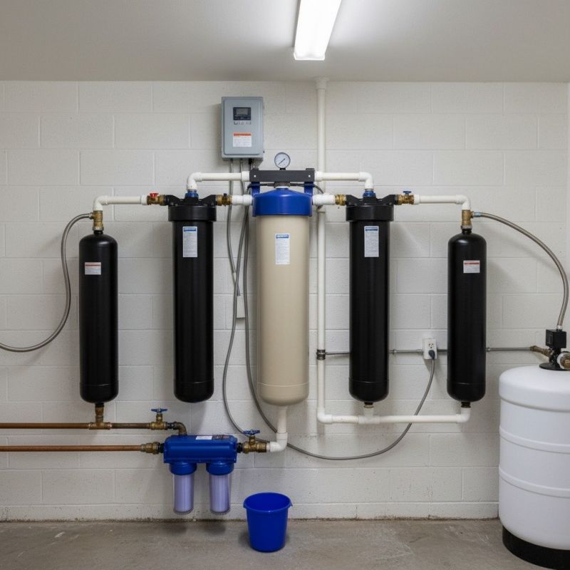 Water Treatment System Installation detail